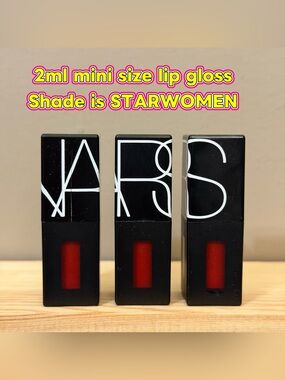 (Set of 3) NARS Powermatte Lip Pigment Lip Gloss - STARWOMEN Mini Size 2ml